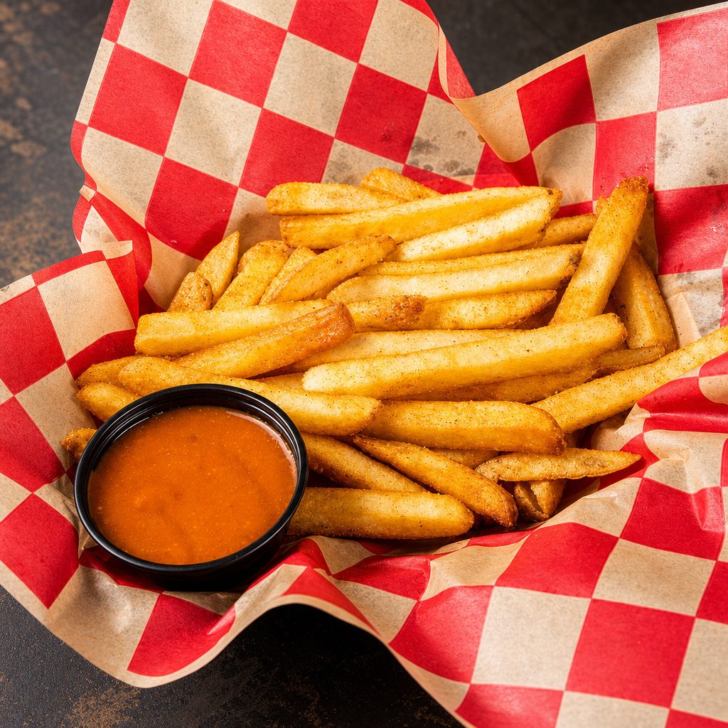 Basket of Seasoned Fries.
